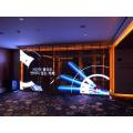 Transparent LED glass wall