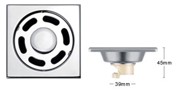 Chinese quality sanitary ware shinning bathroom cast iron floor drain cover