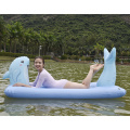 Dolphin Inflable Flutuating Bed para adultos ou crianças