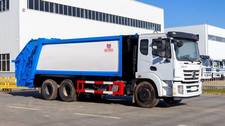 Dongfeng 6x4 الضغط الثقيل الشاحنة القمامة LHD/RHD