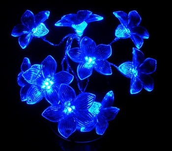 led flower tree light usb silver base small night light minstrelsy