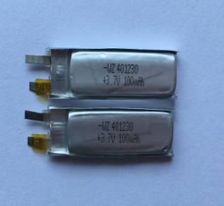 Batterie de polymère de Li 100mAh pour des écouteurs de Bluetooth (LP1X3T4)