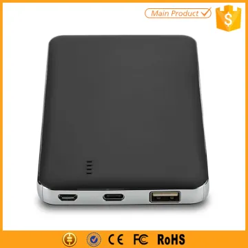 type c quick charge 2.0 power bank 8000mah with custom logo