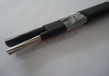XLPE Insulated 0.6/1kv Aluminum Conductor Concentric Cable
