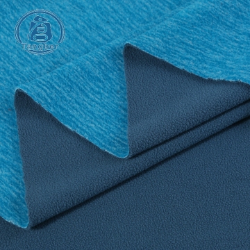 Cationic Polyester Bonded Anti Pilling Polar Fleece Fabric