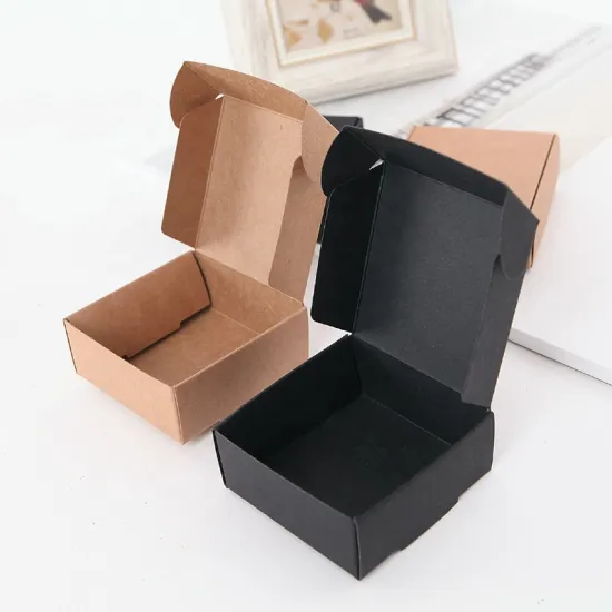 Custom Kraft Paper Soap Gift Box for Baby Keepsake Mailing