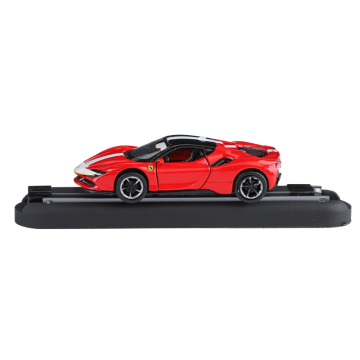 2025 New Style Diecast Car Model with Flat Slide Rail for Display