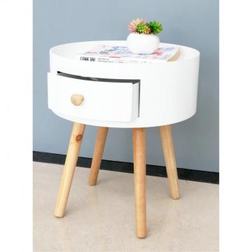 24167Wooden storable coffee table side table