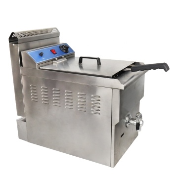 Professional Stainless Steel Gas Deep Fryer for Commercial Use
