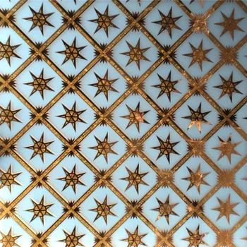 Titanium Coated Acid Etched Glass Ice Flower Decorative Pieces (3mm-5mm)