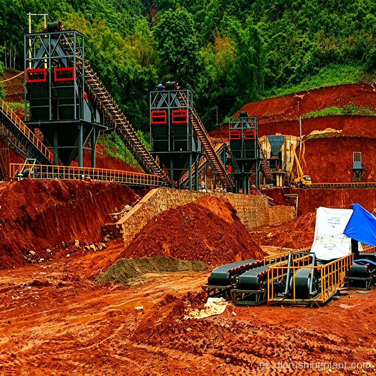 Planta de lavado de arena trituradora de martillo de piedra caliza con tratamiento de aguas residuales para suministro de agregado de concreto premezclado