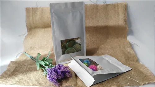 Paper Window 10 Color Zipper Bag