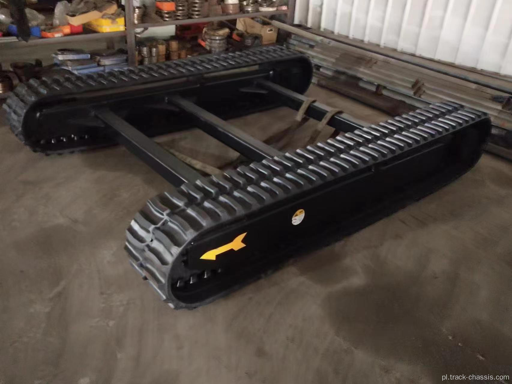 Mini gumowy podwozie dla zwiększonej mobilności