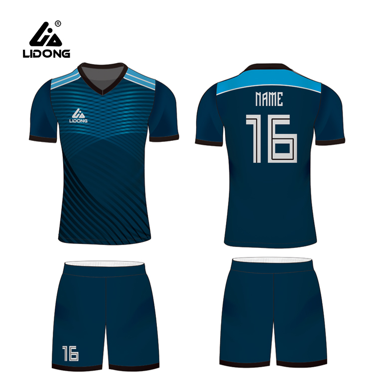 Wholesale Custom Team Soccer Uniforms Men Football Jerseys
