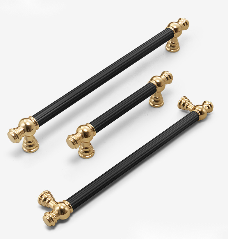 modern black drawer pulls
