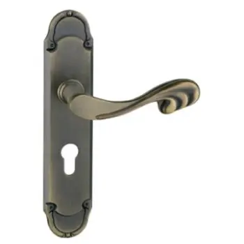 Zinc Door Locks Handles (DZ293-Z93-BN)