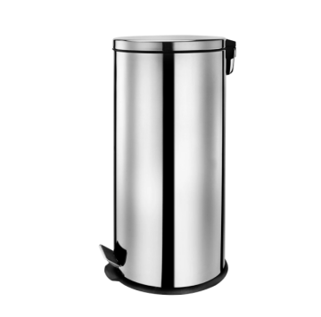 Household pedal stainless steel trash can