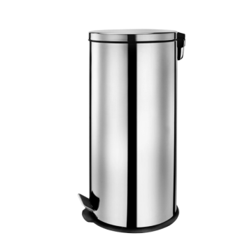 Household pedal stainless steel trash can