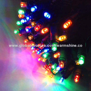 LED Christmas String Lights with CE, FCC & RoHS Marks, OEM and ODM Orders Welcomed
