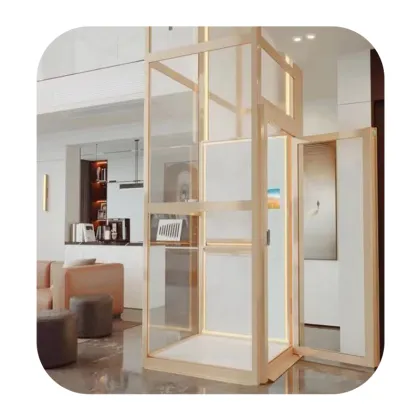 4-5 People Elevator Traction Villa Household Small Sightseeing Elevator