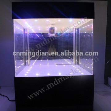 hot sale led acrylic magnetic levitation perfume bottle display stand