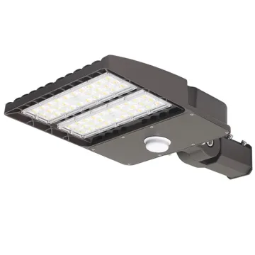 5-Year Warranty New Design Type Mounting Brackets for 80W to 300W Parking Lot Light Pole Mount, Compatible with 100W, 120W, 150W, 200W Models - 200-480Vac