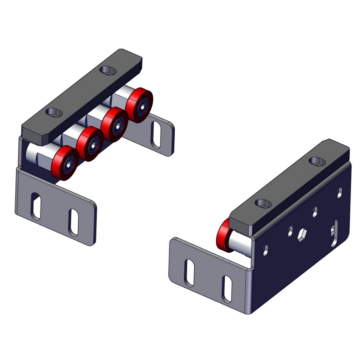 Unit transisi transversal untuk sistem konveyor palet