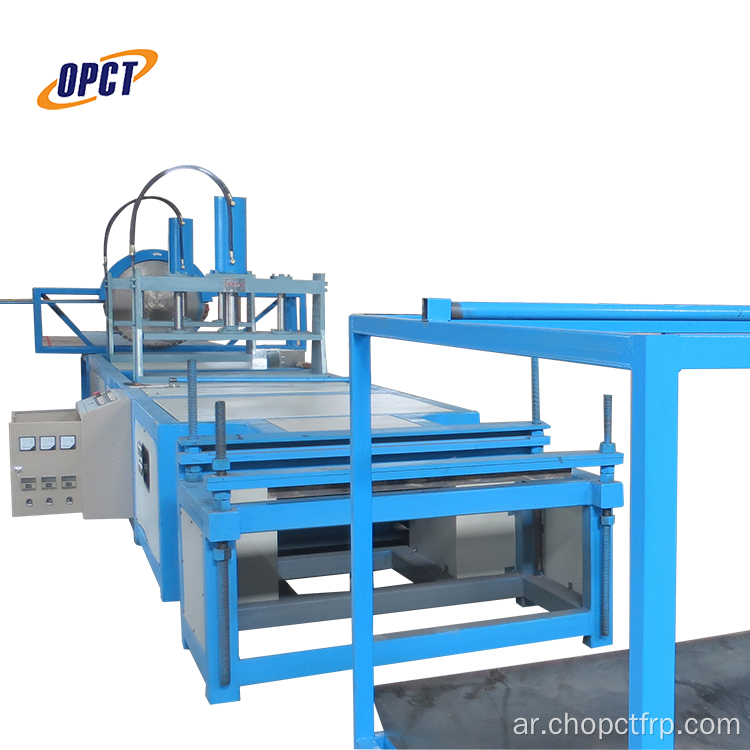 FRP Fiberglass profile machine for partilies