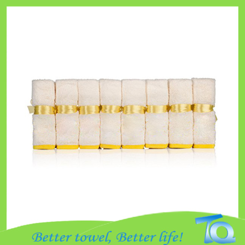 Private Label Bamboo Fiber Baby Wash Cloth Wipes