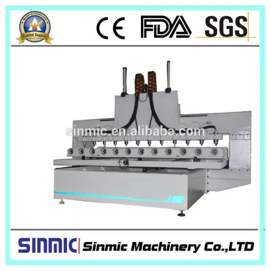 Hot sale Execllent quality 8 heads cnc router with low cost 1300*2500mm