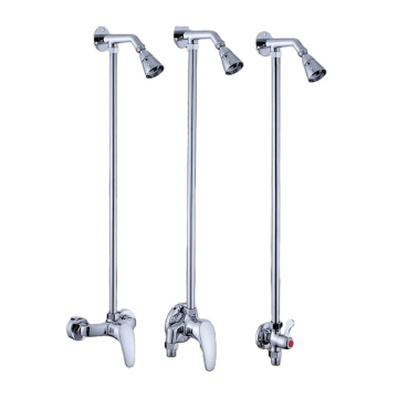 Copper Mixing Valve Shower Head Set for Bathrooms