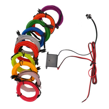 Customizable EL Wire Kits: Battery Cases, Jacket Inserts, and Lighting Accessories