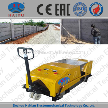 reinforced concrete wall panels for compound walls/wall making machine