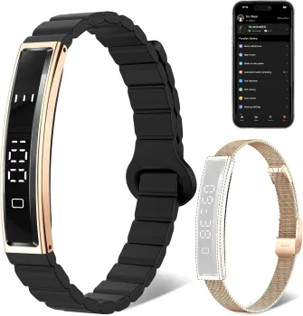 Smart Bracelet for Women Men Fitness Health Tracker with Heart Rate Sleep