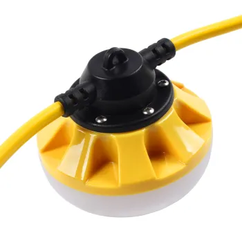 Super Bright 100 ft LED String Lights for Easy Installation in Attics, Patios, Crawl Spaces, and Construction Sites