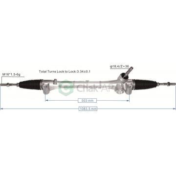 Système d&#39;alimentation de direction automobile RHD pour Toyota