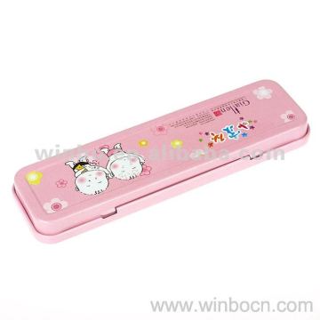 Single-layer Students Tin Pencil Case
