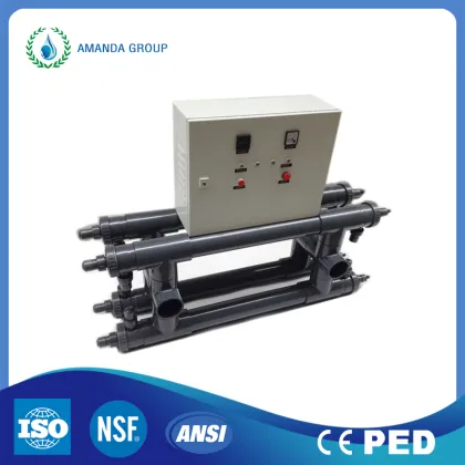 PVC Chamber Fish Aquarium UV Clarifier Pond Filter