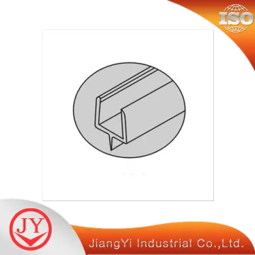 PVC shower glass door waterproof stripping