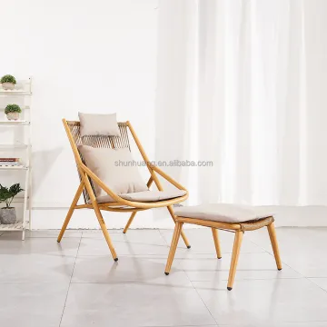 Hot Selling Waterproof Cast Aluminum Garden Chair for Patio and Balcony Metal Furniture