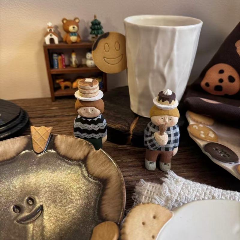 Creative French Cookie-Shaped Dinnerware for Artistic Dining