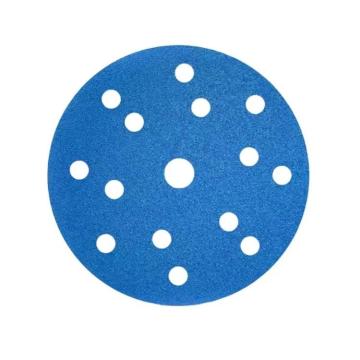 Filme de enchimento corporal Lixando filme abrasivo azul