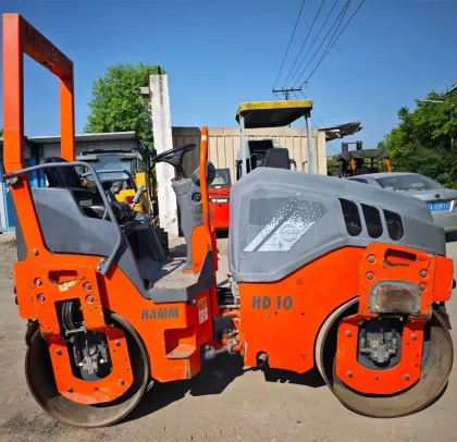 Used 6 Ton HAMM Roller HD10 HD10VV Double Drum Vibratory Road Roller for Sale