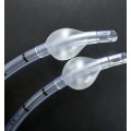 Tıbbi PVC Endotrakeal Tüp, Anestezi ve Acil Entübasyon için Zeytin Armut Şekilli Konik Manşet