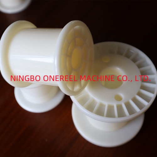 Plastic Empty Wire Spool With Thick Barrel Diameter