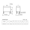 MPC 4.7uF Capacitor YZPST-MPC475K1000D01