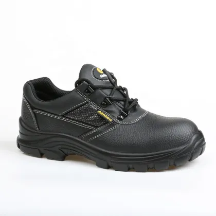 FT1013 Men's Safety Work Shoes: Metal Toe Cap Woodland Leather Work Boots