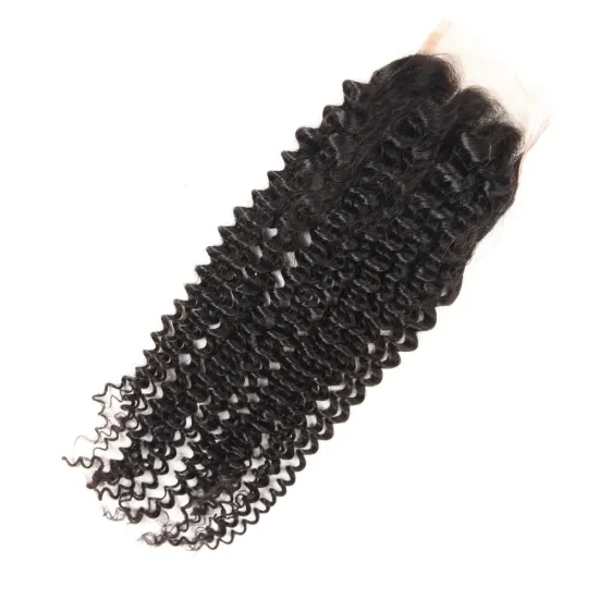 Kinky Curls With Closure,Round Side Part Lace Closure,Lima Peru Peruvian Hai