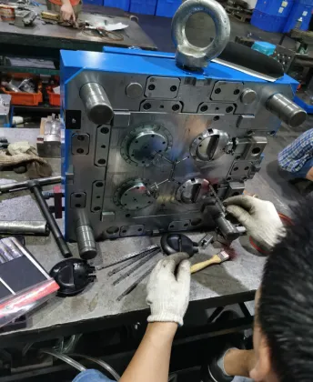 Household electric kettle plastic mold