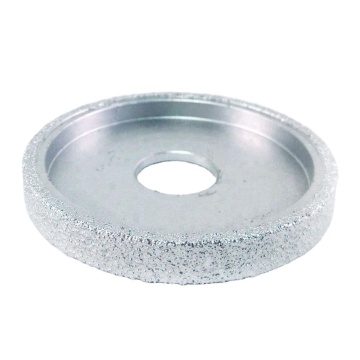 SHDIATOOL 75mm x 10mm Vacuum Brazed Diamond Grinding Wheel Flat Diamond Disc